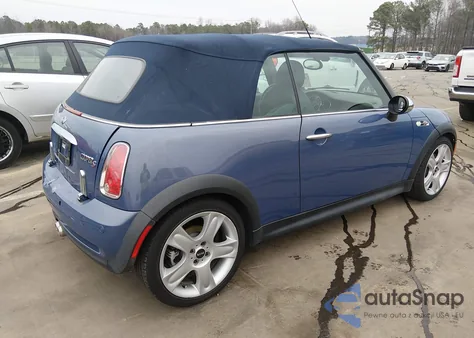 2006 Mini Cooper S z USA, uszkodzony, nr VIN WMWRH335X6TK59835